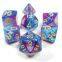 OEM muti-color mixed plastic acrylic dice/muti-side dice