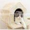 Huge size cat climbing tree house frame cat villa toy