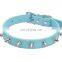 Anti-bite Rivet Pet Collar Comfortable PU Leash Training Dog Rope Pet Neck Chain Pet Supplies