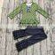 High Quality Baby Set Long Sleeve Autumn Winter Ruffle Kids Girl Outfit