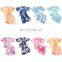 Infant Baby Girls Tie-dye Printed Clothes Sets For 1-5Y Summer Short Sleeve Print Boy T Shirts Tops+Shorts Pants Kids Boy Suits