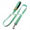 Dog leash with LED light and reflective strips new fashion safe pet leash outdoor walking leash