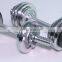 Plating Dumbbell Set With Colorful Bar Double Clip and Foam Union Lever