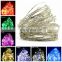 IP65 Waterproof Battery Operated Fairy Lights 5M Silver Copper Wire LED String LightS Party Holiday Lighting