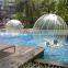 Clear inflatable water balloon for play