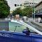 Chrome door visor side window deflector shade sun rain shield silver strips guard for Buick GL8