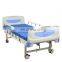 High Quality cheap price of ABS head board manual two crank hospital bed for clinc and hospital use