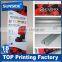 double sides custom high quality retractable roll up stand with banner printing -Q114