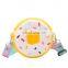 2021 Girls Gift Silicone, Coin Purse Donut Little Girl Small Crossbody Kid Wallet Kids Rainbow Bag/