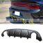 labio del parachoques trasero Best Selling body kit glossy black rear diffuser spoiler front splitter lip for  Charger