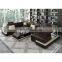 Hot Sale Modern White Leather Sofa Set Furniture Chesterfield 321 Sofa Leather Living Room Sofas