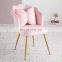 Sofas Nordic Single Velvet Wing Chair Luxury Upholstered Metal Modern Home Cheap Sectionals Furniture Sofa Living Room Set