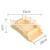 Bamboo Serving Decoration Big Single Food Grade Wood Wholesale Container Large Sushi Trays