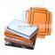 Foldable costume packaging cardboard box for garment foldable gift magnetic closure cloth storage box