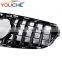ABS front bumper grille mesh for Mercedes Benz E class W212 facelift 2014-2016 GT grill
