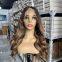 427 Transparent 13x6 Luxury Highlight Human Hair Lace Wig Vendor