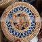 Handbag Woven Handmade Round mini Rattan Straw Bag