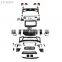 Grille front/rear bumper assembly for Toyota Land cruiser LC200 upgrade to E King Model