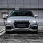 Factory price body kit for Audi A3 2017 2018 2019 up to Rs3 Model with front bumper assembly grille tail lip tail exhaust