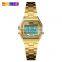 SKMEI 1415 Lady Digital Stainless Steel Watch Week Date Luminous Alarm