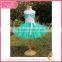 Fluffy viridity cotton yarn tutu dress fluffy voile girl's dress children frocks designs