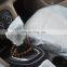 summer disposable car seat protector steering wheel cover foot pad gear lever handbrake cover for auto repair shop