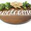 Home Decor Rustic Wooden Hanging Farmhouse Porch Welcome Sign Rustic for Front Door Decor