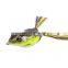 Byloo 2022 Topwater Fishing Skirts Soft Plastic Spinner Bait Frog Mullet Lure