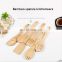 Natural Bamboo Kitchen Tools Cookware Set 6 Pcs Bamboo Wooden Spatula Utensils