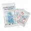 Heat sealing double zipper pouches wholesale breast milk storage bags BPA FREE