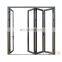 Windproof and decorative aluminum alloy folding doors in the home