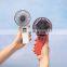 2021 Hot Sale 4000mAh Large Battery Capacity Portable Mini Fan  Rechargeable Battery Fan For Outdoor Home