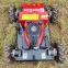track mower, China bush remote control price, tracked robot mower for sale