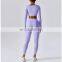2023 Spring New Sexy 2 / 3 Piece One Shoulder Bra V Cross Waist Leggings Sports Yoga Suit Set Women Workout Activewear Outfit