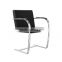 Replica graceful European Design stainless steel genuine leather Brno Chair byLudwing Mies Van der Rohe for office