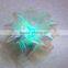 HOT SALE ! 3.5" LED Color Changing Lighting Star Bow, LED Gift Ribbon Bow, Can Be Transfer Button