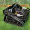 slope cutter, China remote control hillside mower price, wireless robot mower for sale