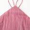 Summer new women's clothing European and American style fashionable slim fit silk satin texture lingerie style dress