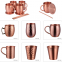 Copper Moscow Mule Mugs 100% copper Made or Stainless Steel Made All shapes and kinds Licor Using Items