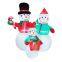Snowman inflatable with Inflatable snow globe – Perfect for Xmas Decor
