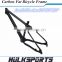 New 190/197mm spacing of carbon fat bike frame with bsa bb 26er full carbon snow bicycle frame