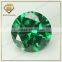 Cheap Sell Round Brilliant Cut Olive Color 7.0mm AB grade cz Gems