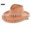 Hot sell Mexican suede leather cowboy hat with cross stitching