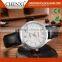 Top Quality Fashion Unisex Brand Quartz Custom Logo Leather Watches