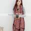 Latest Design Fringed Tassel Houndstooth Jacquard Fashion Woman Cashmere Scarf