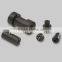 Injection molded plastic household component for kitchen door