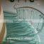 safety laminated glass prefab stairs balustrades / tempered glass railing