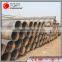 3PE or black API 5L SSAW carbon steel pipe spiral steel pipe