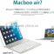 Ultrabook Backlit Bluetooth Keyboard for IPad Air2 Allumium Alloy
