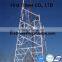 Self supporting tubular steel communication tower